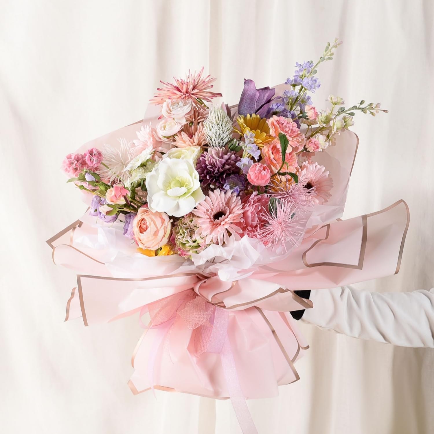 Anda Florist Supply - 10 Lembar Kertas Pembungkus Buket Bunga
