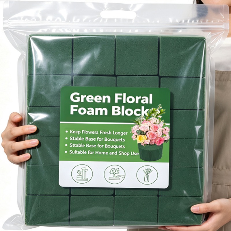 Floral Foam Oasis - Busa Floral Hijau Blok DIY untuk