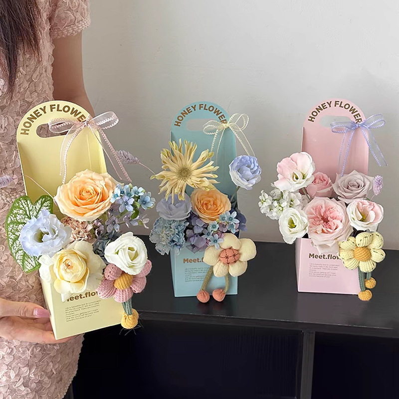 Kotak Bunga Genggam Cap Emas I - Florist Supply House ulasan dan harga
