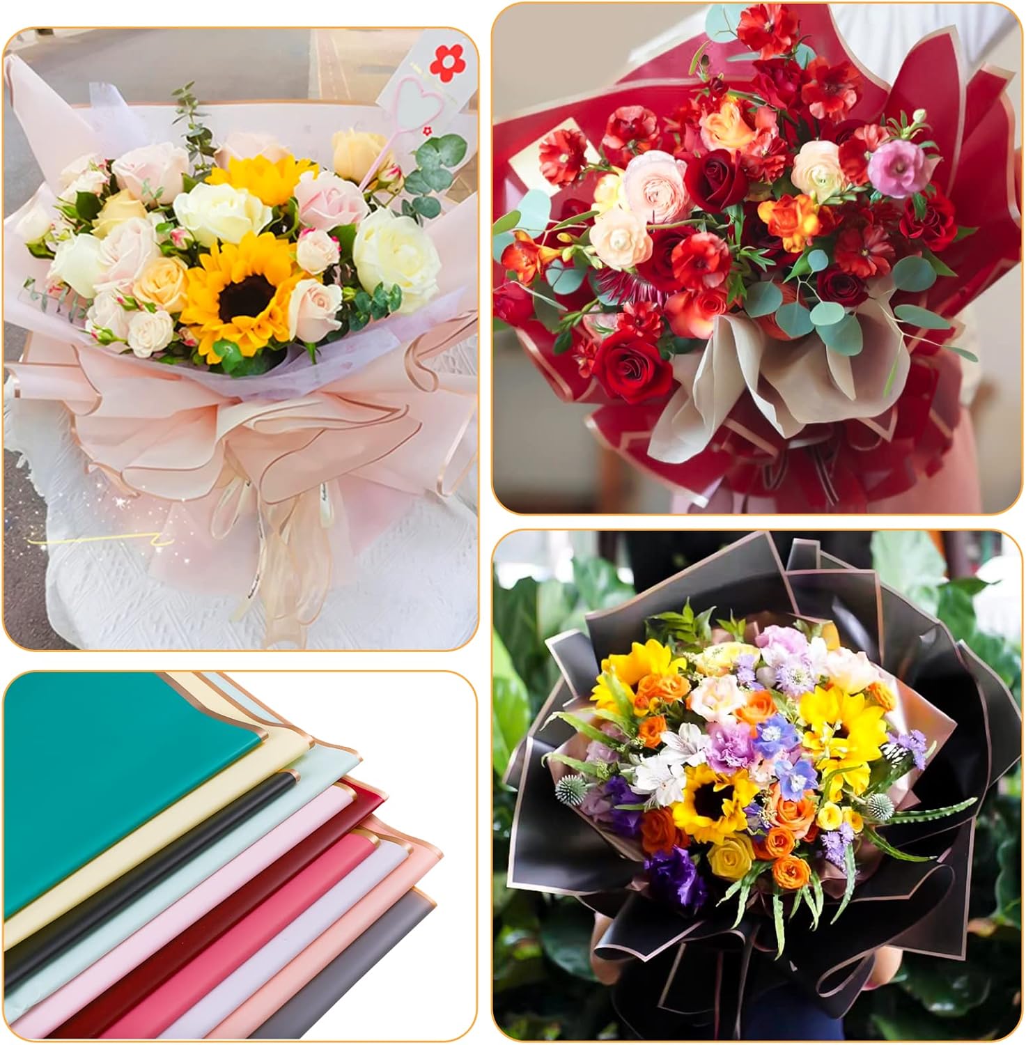 10 Lembar Kertas Pembungkus Bu - Anda Florist Supply ulasan dan harga