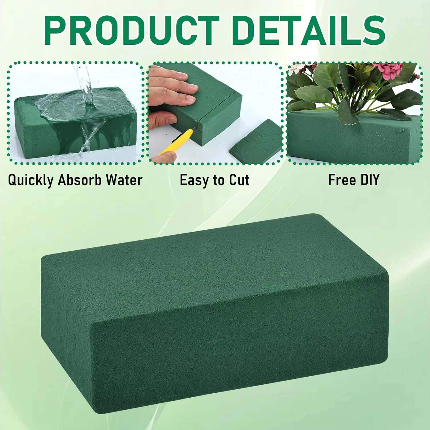 Busa bunga untuk bunga segar d - Floral Foam Oasis ulasan dan harga