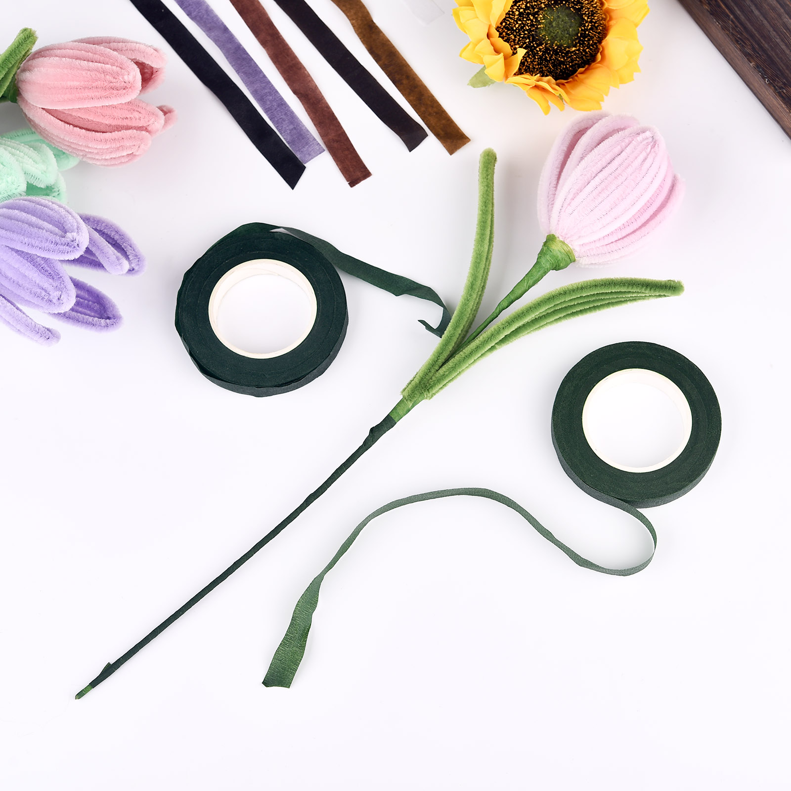 30yard pita batang bunga korsa - Anda Florist Supply ulasan dan harga