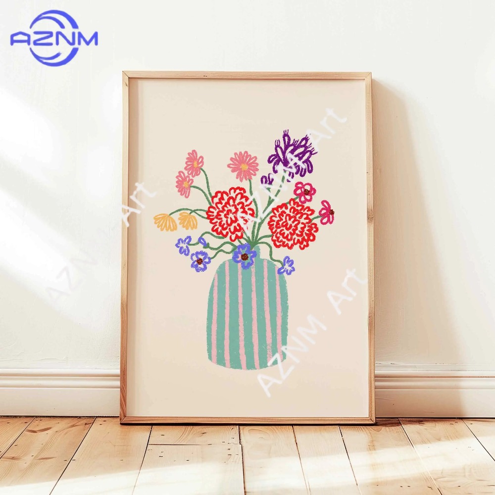 1/3 Buah Vas Bunga Abstrak Pos - Florist Supply Vases ulasan dan harga