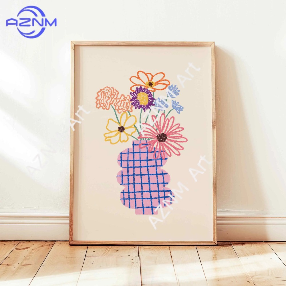 1/3 Buah Vas Bunga Abstrak Pos - Florist Supply Vases ulasan dan harga
