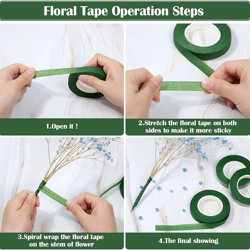 20Yard Pita Bunga Hijau Pita K - Anda Florist Supply ulasan dan harga