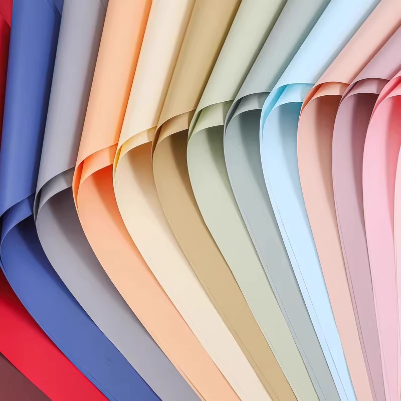 Gaya Korea kertas warna Solid  - Anda Florist Supply ulasan dan harga