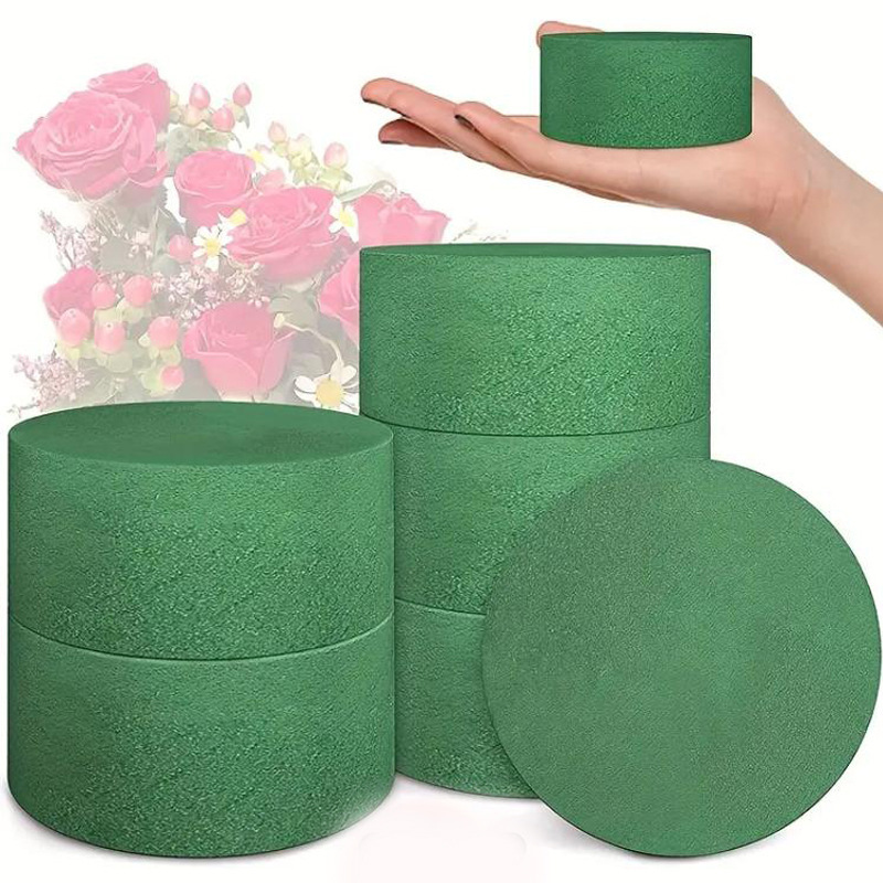 10PCS Busa Bunga Hijau Bulat B - Floral Foam Oasis ulasan dan harga