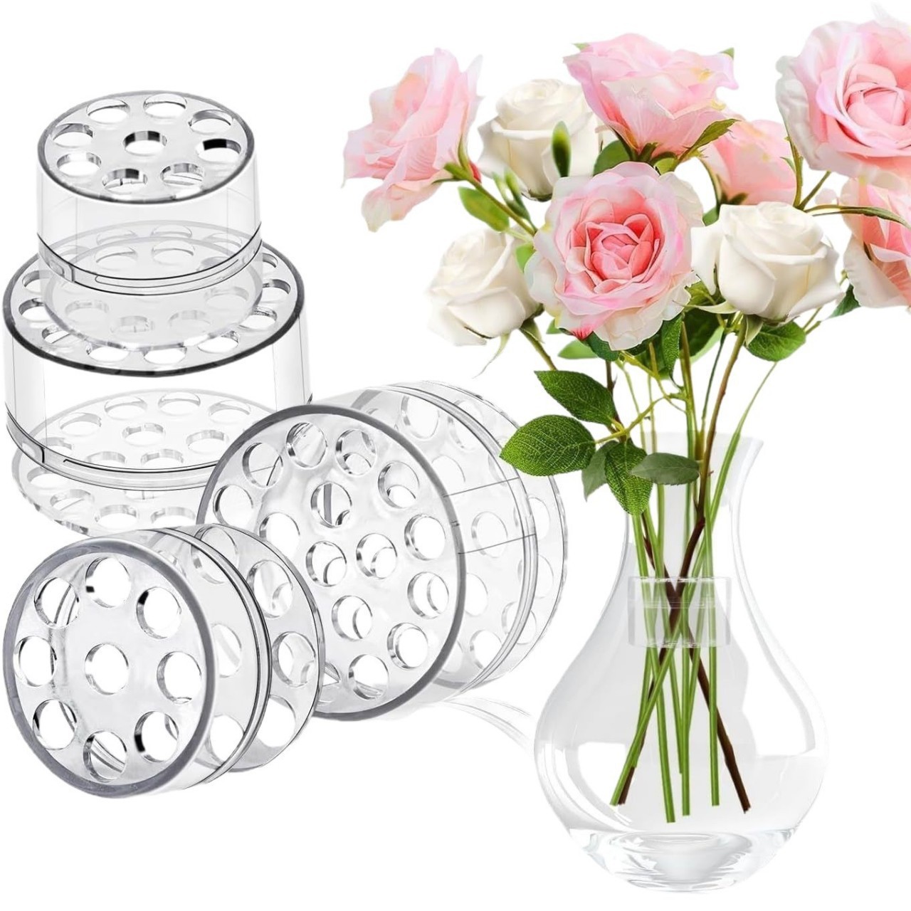 Penyangga Batang Bunga Spiral  - Florist Supply Vases ulasan dan harga
