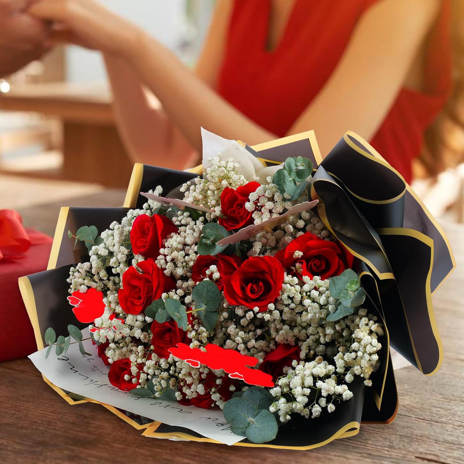 20 Lembar Kertas Pembungkus Bu - Anda Florist Supply ulasan dan harga