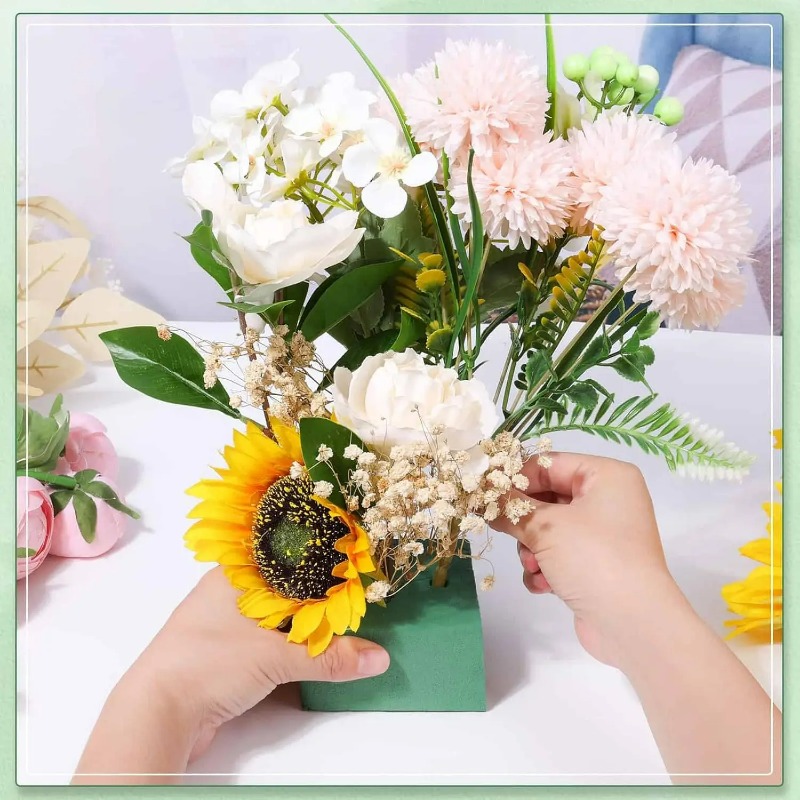 Busa Floral Hijau Blok DIY unt - Floral Foam Oasis ulasan dan harga