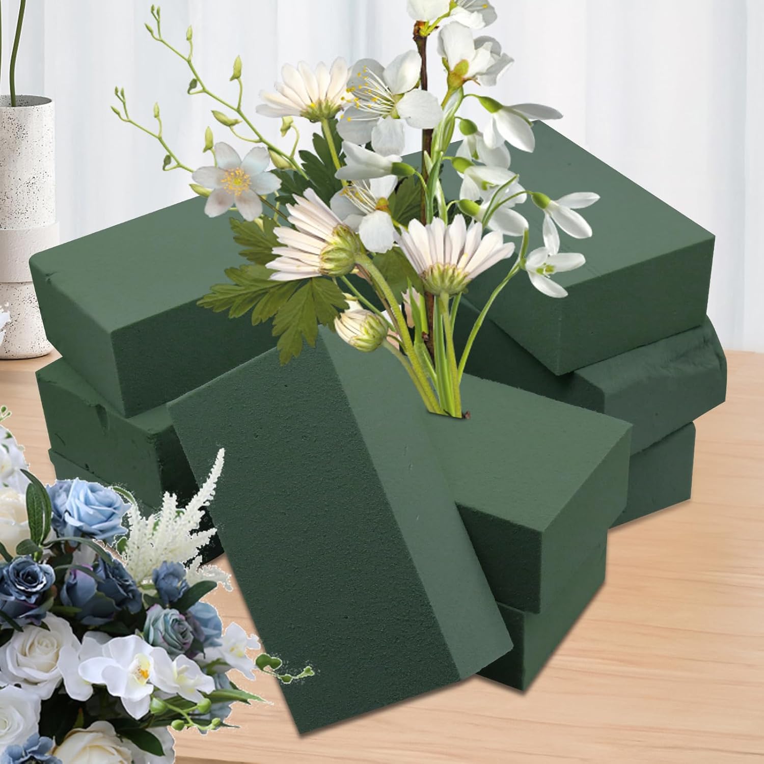 Blok Busa Bunga Besar, Lumpur  - Floral Foam Oasis ulasan dan harga