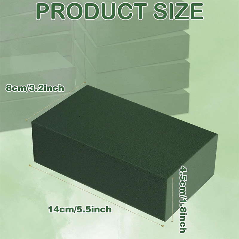 Blok Busa Bunga Besar, Lumpur  - Floral Foam Oasis ulasan dan harga