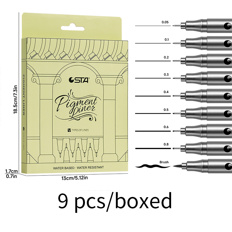 0.1/0.2/0.3/0.4/0.5 Pena Gamba - Copic Marker Sketch ulasan dan harga