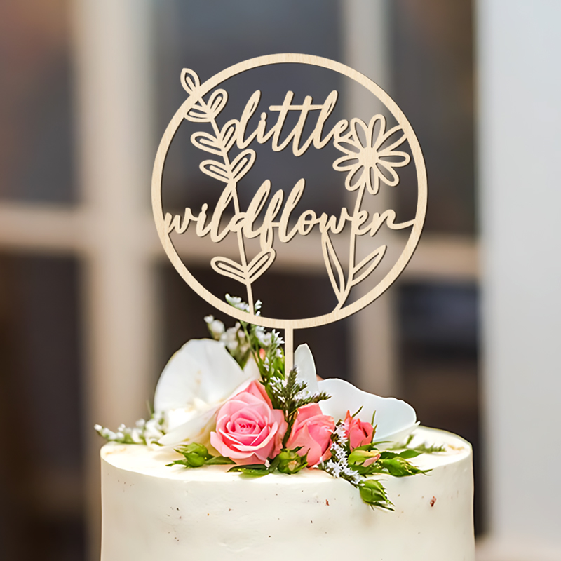 YOMDID Hiasan Kue Kayu Bunga L - Floral Picks Wood ulasan dan harga