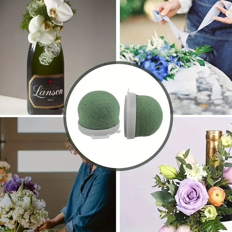 1/12 Buah Mini Round Floral Fo - Floral Foam Oasis ulasan dan harga