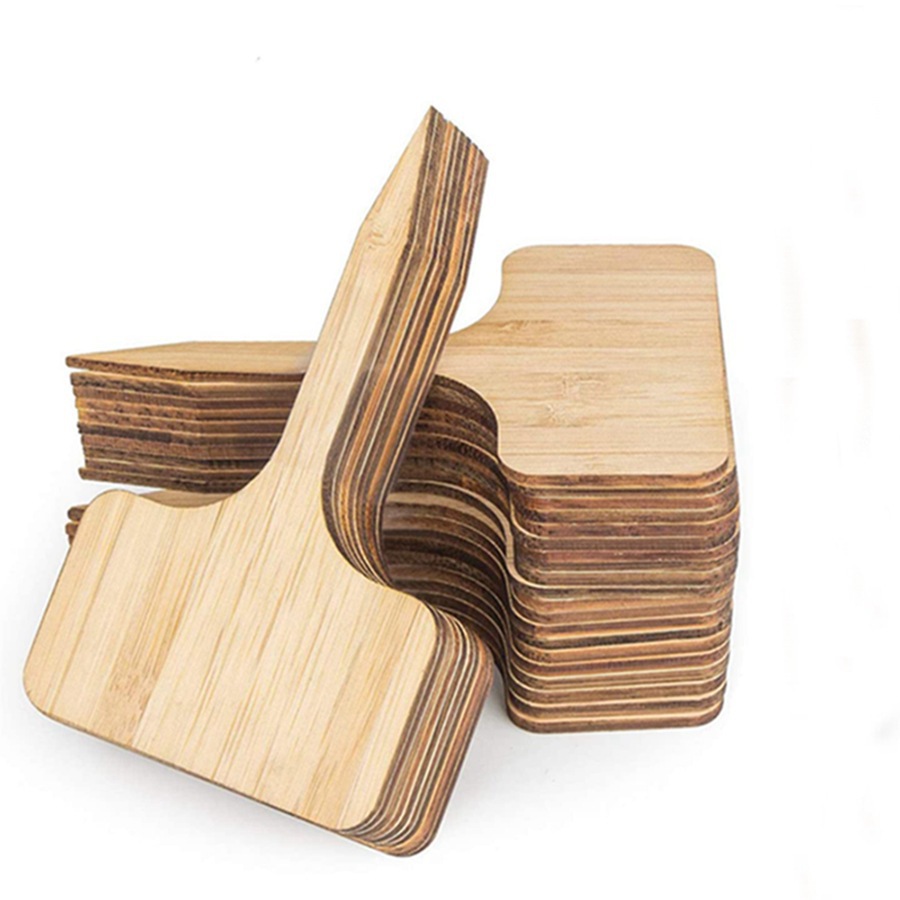 100 Buah Tongkat Penanda Tanam - Floral Picks Wood ulasan dan harga